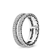 Anello Pandora Donna in Argento Zirconia 196236CZ-8 - 196236CZ-50